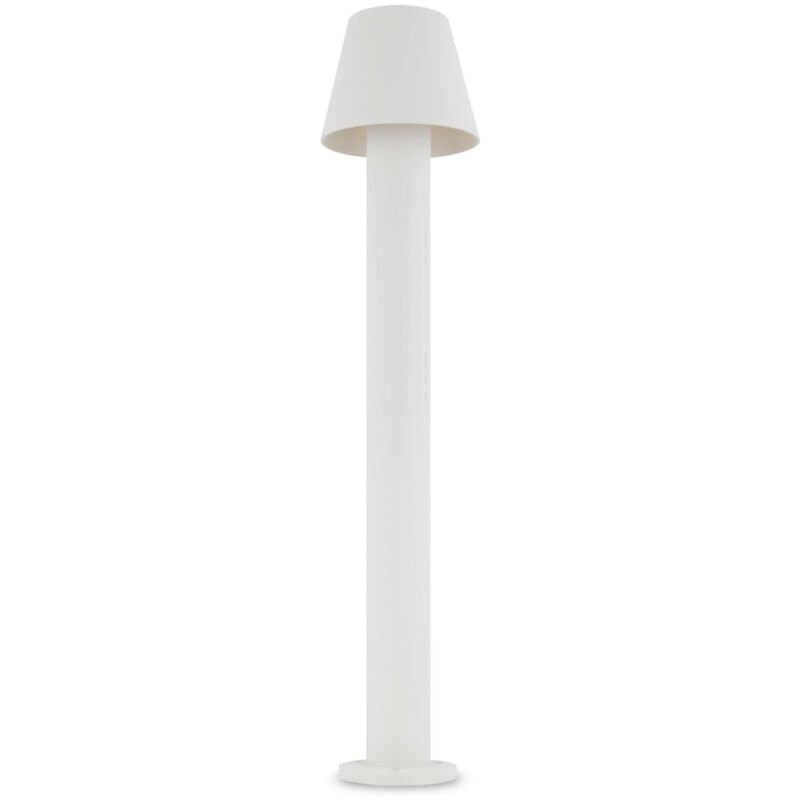 foto del prodotto lampada da terra moderna da esterno metallo bianco luce led 5w ip65