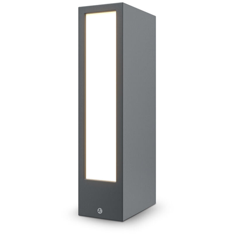 foto del prodotto lampada da terra moderna da esterno metallo grafite luce led 6w ip65
