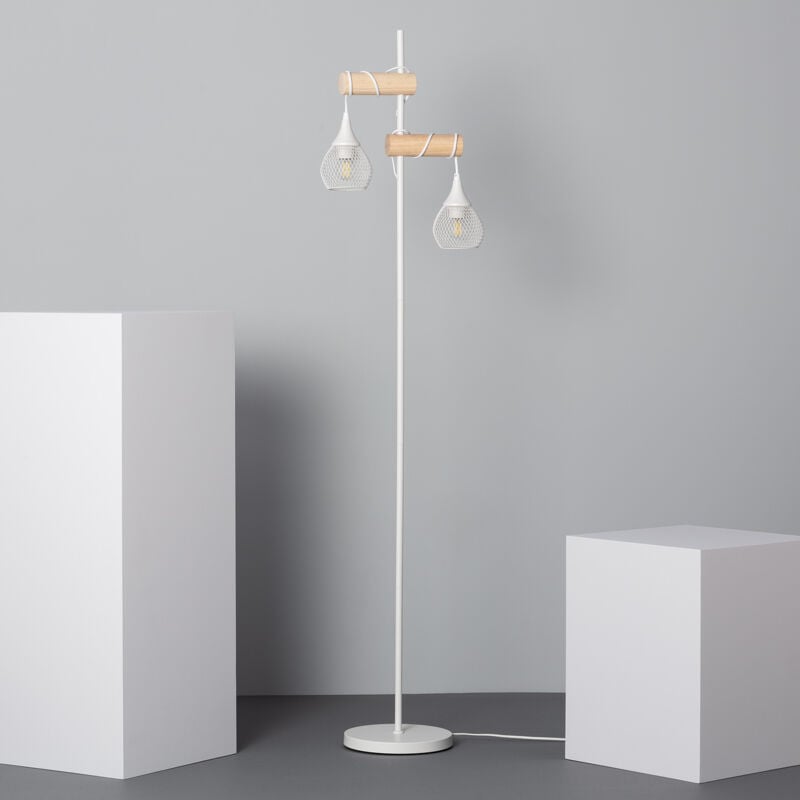 foto del prodotto lampada da terra monah bianco