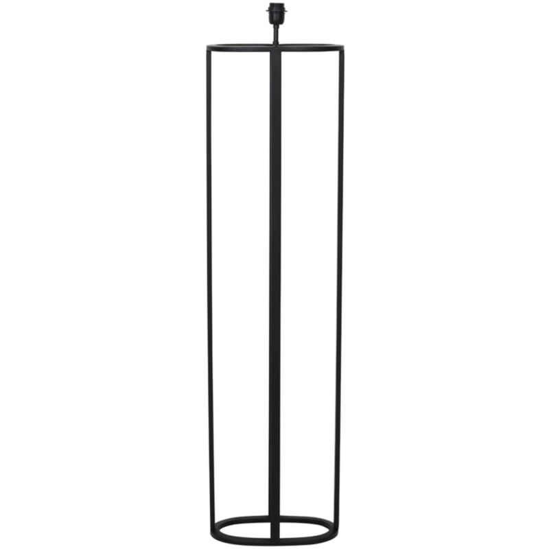 foto del prodotto lampada da terra mylo nero metallo light living