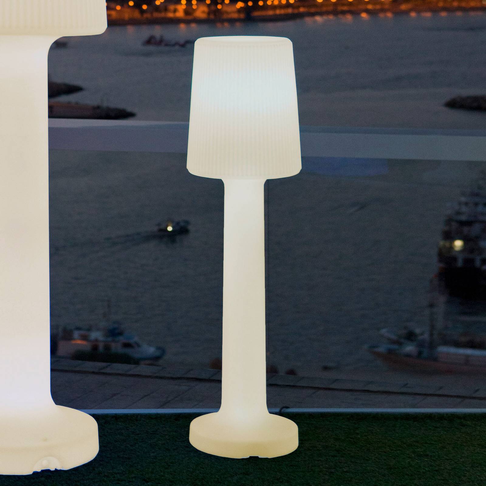 foto del prodotto lampada da terra newgarden carmen altezza 110 cm bianco caldo