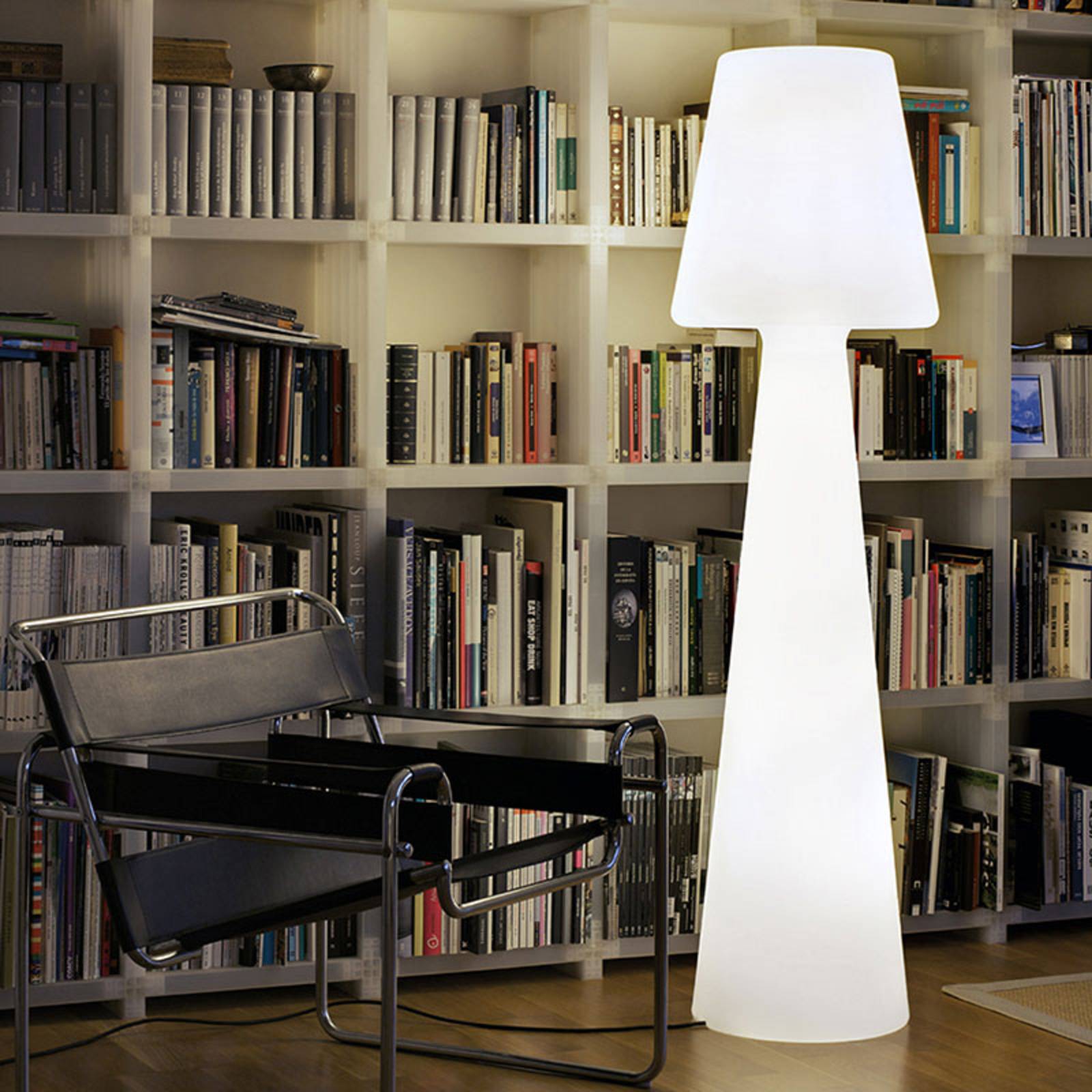 foto del prodotto lampada da terra newgarden lola altezza 165 cm bianco freddo
