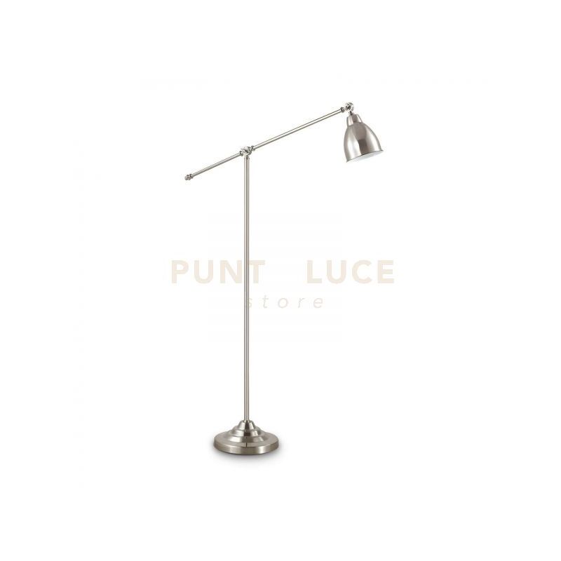 foto del prodotto lampada da terra newton pt1 nickel