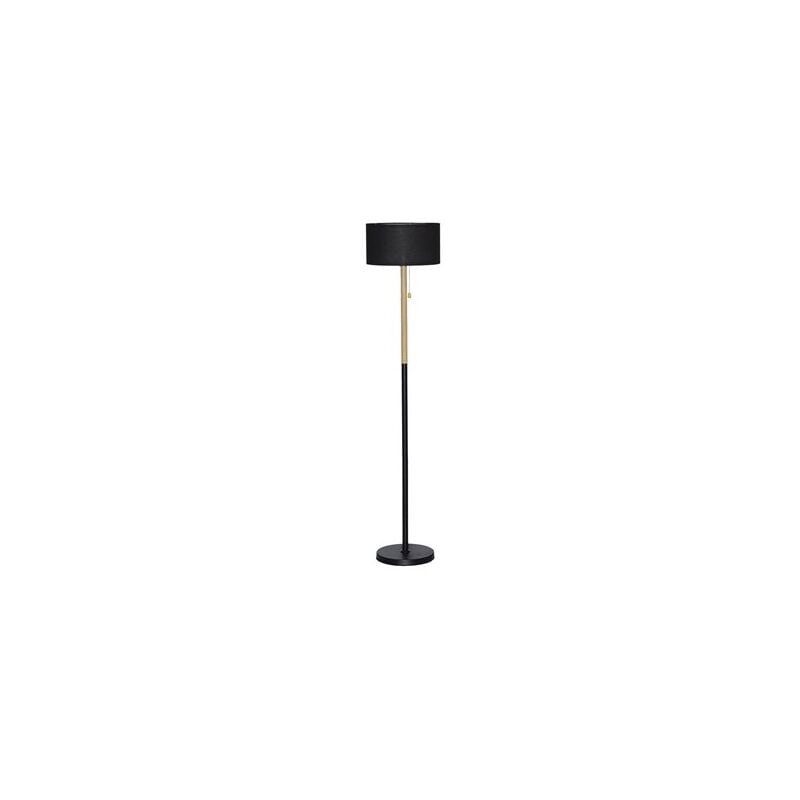 foto del prodotto lampada da terra olivia nera