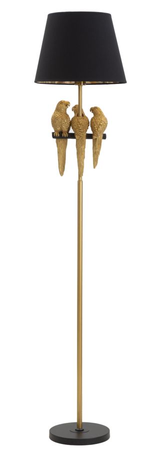 foto del prodotto lampada da terra pappagallo cm 37x164,5