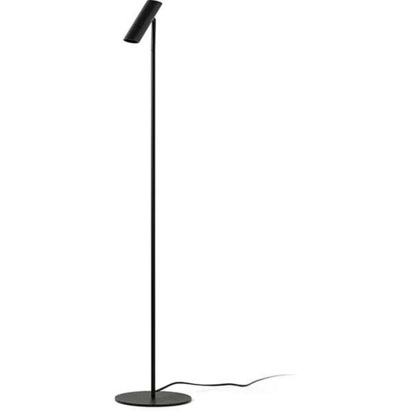 foto del prodotto lampada da terra per soggiorno leo nera led 43799