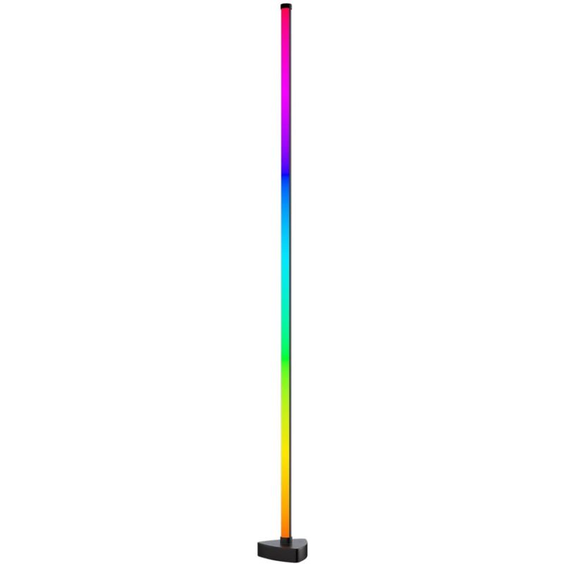 foto del prodotto lampada da terra rgbic barra luminosa minimal stelo luce colorata gaming dx21004