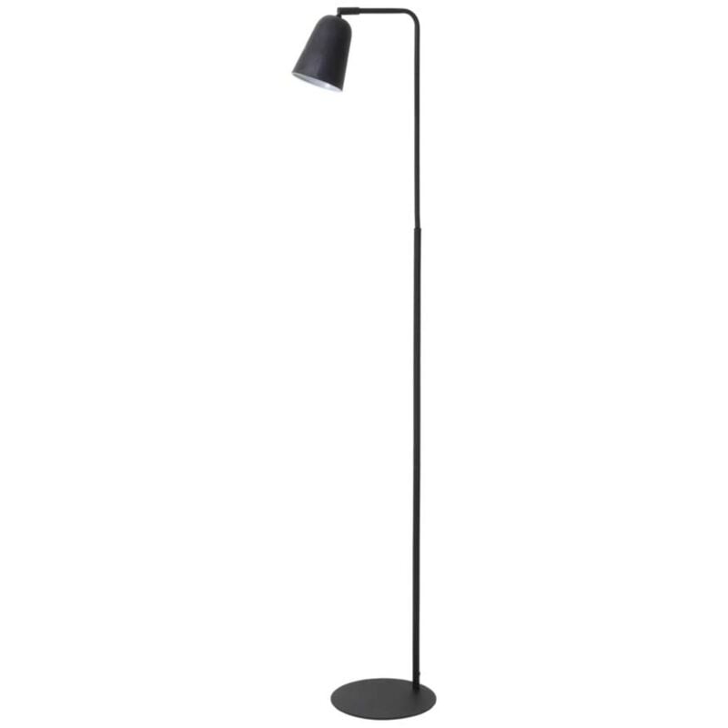 foto del prodotto lampada da terra salomo nero metallo light living