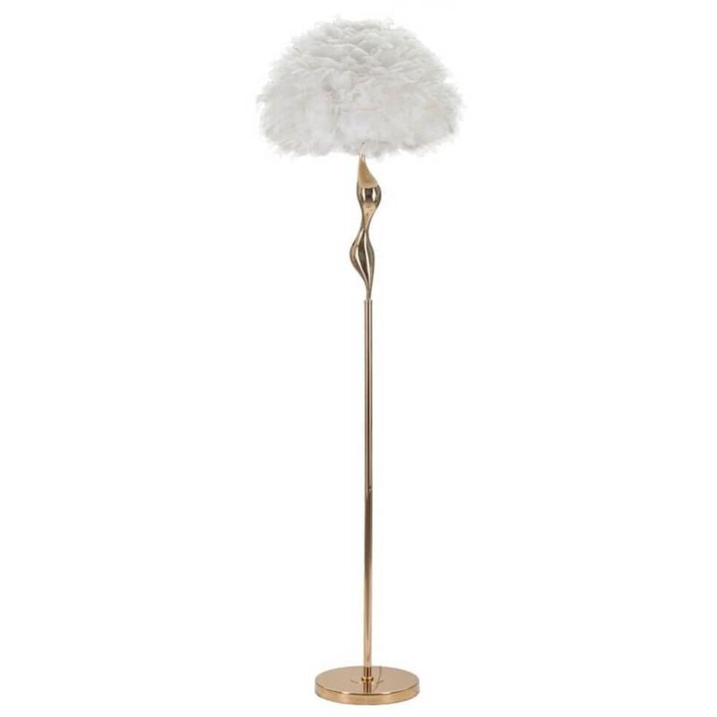 foto del prodotto lampada da terra sottile bianca 50x165 cm slim