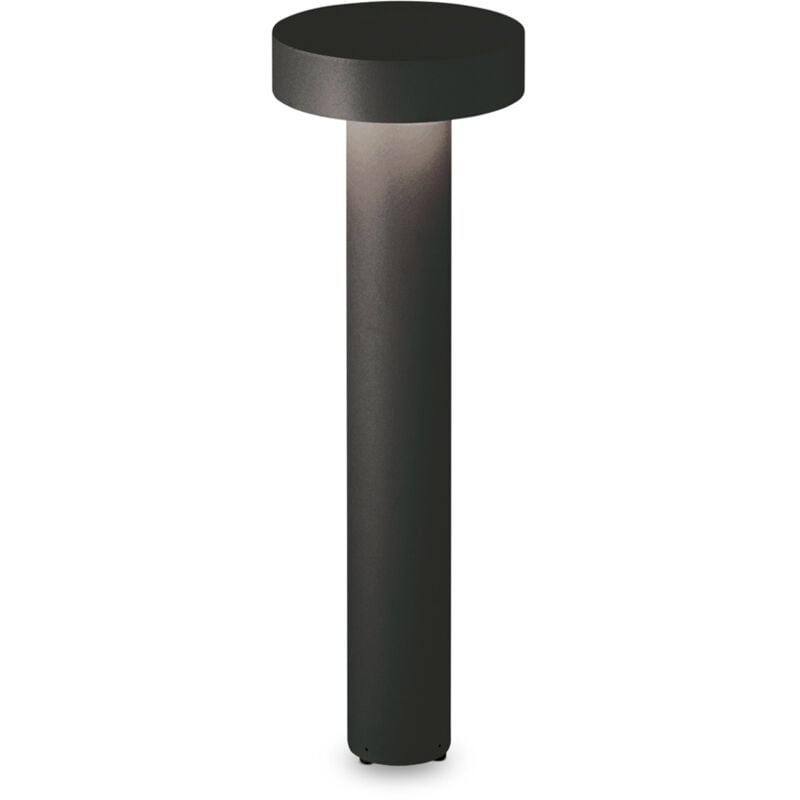 foto del prodotto lampada da terra tesla alluminio nero 4 luci g9 15w ip44