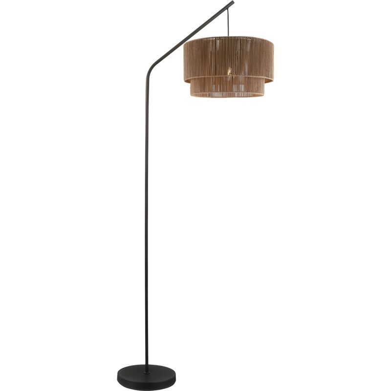 foto del prodotto lampada da terra toolight app1839 1f black brown