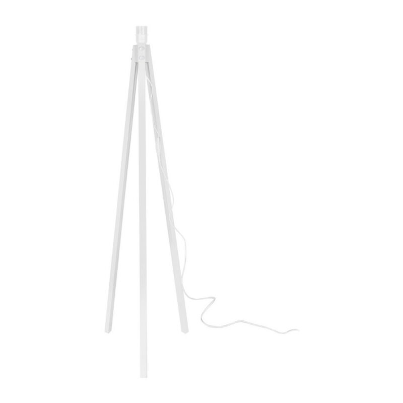foto del prodotto lampada da terra treppiede in legno 125h cm color bianco rodi asz1239