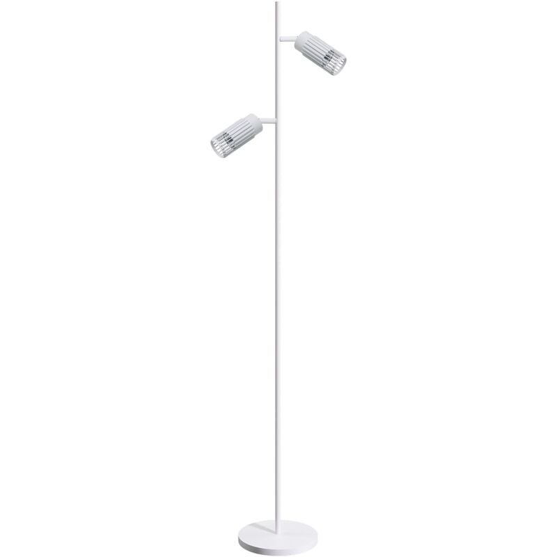 foto del prodotto lampada da terra verticale bianca 1xgu10
