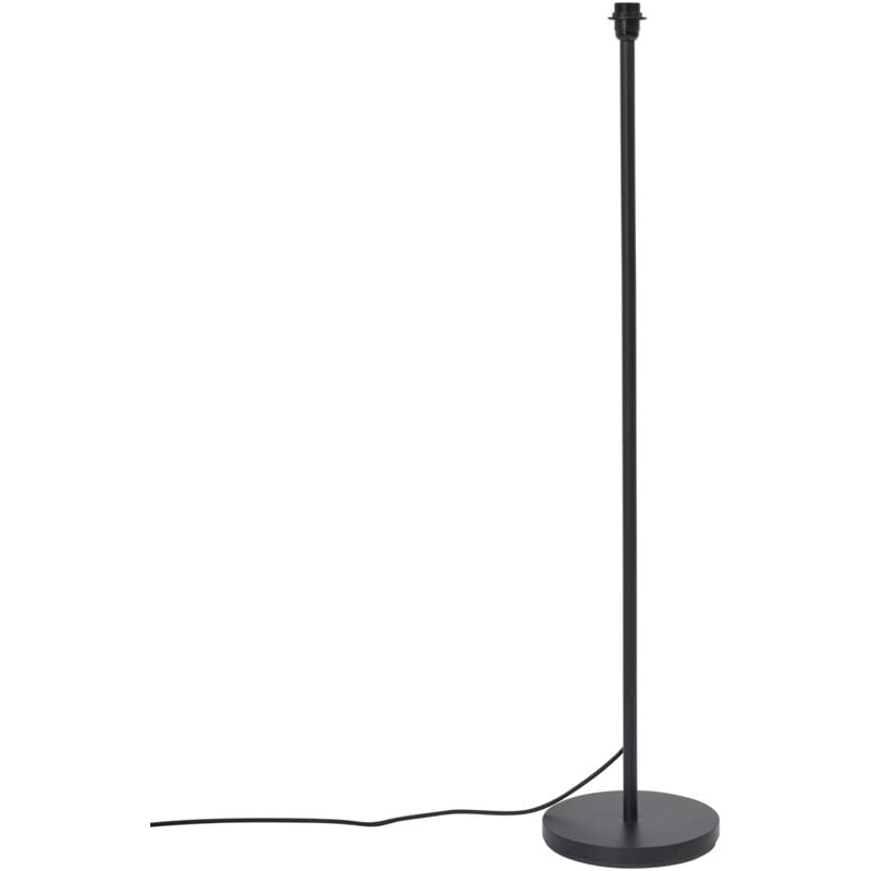 foto del prodotto lampada da terra virginia moderno plastico,acciaio nero oblungo max. 1 x watt qazqa