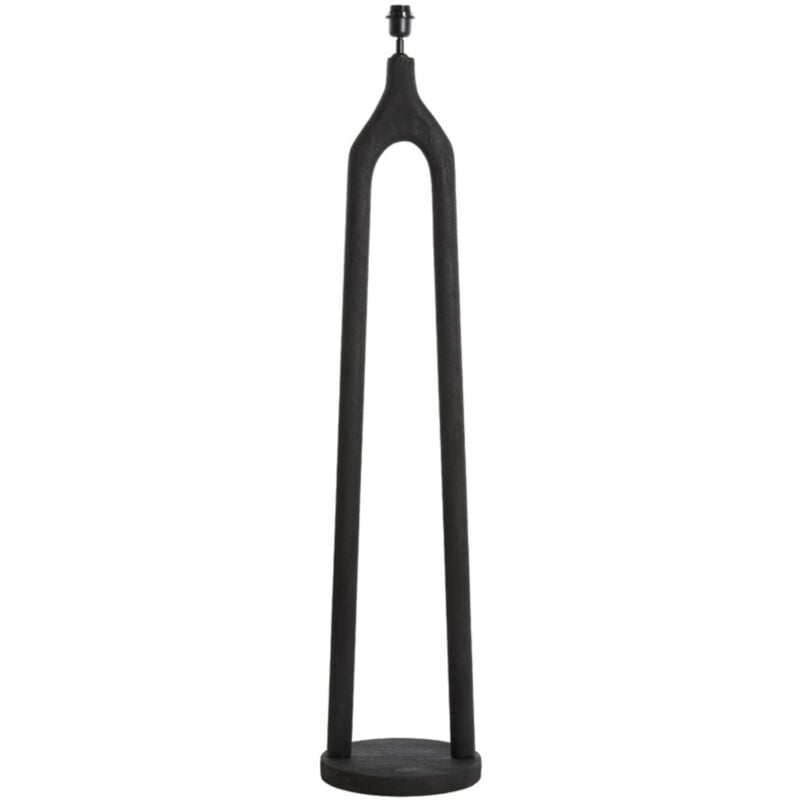 foto del prodotto lampada da terra xitta nero legno light living
