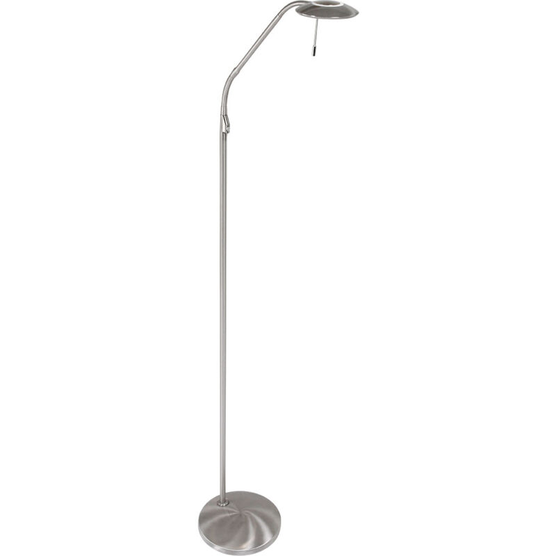 foto del prodotto lampada da terra zenith led acciaio plastica steinhauer