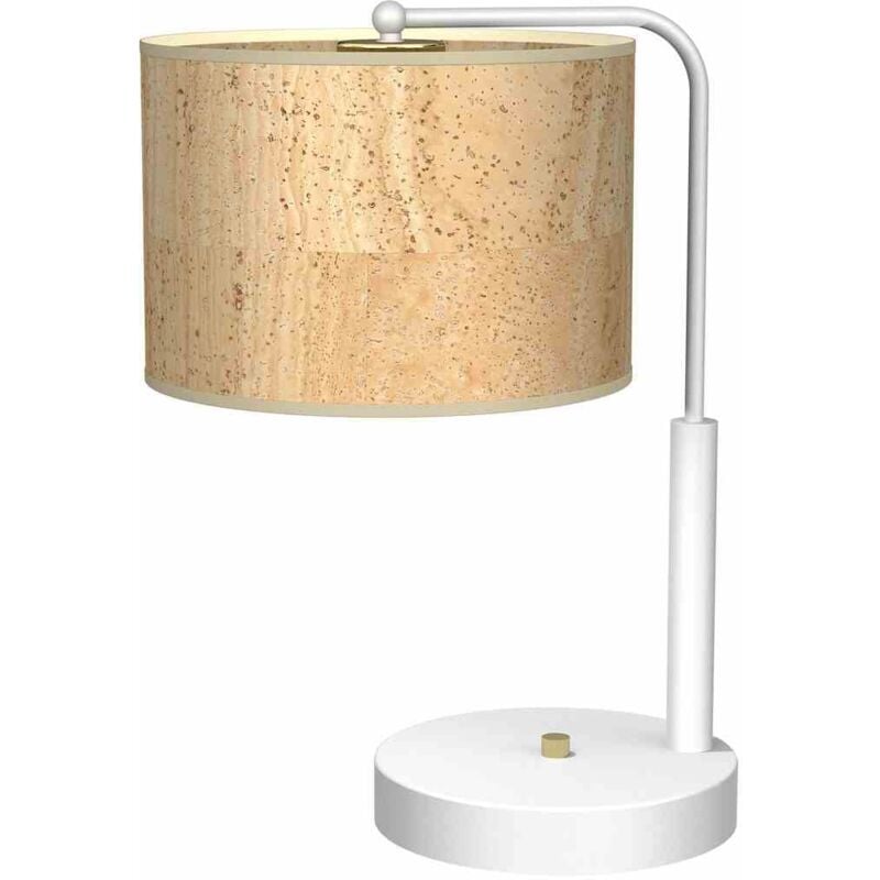 foto del prodotto lampada da ufficio cork bianco sughero 1xe27