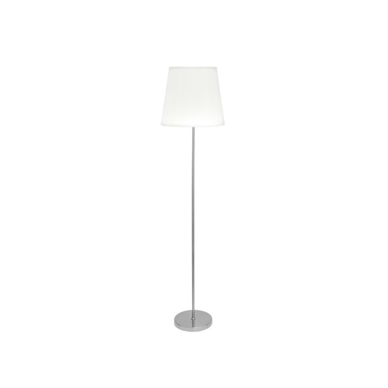 foto del prodotto lampada de lampada da terra maldivas 1xe27 nichel bianco 40d de fabrilamp