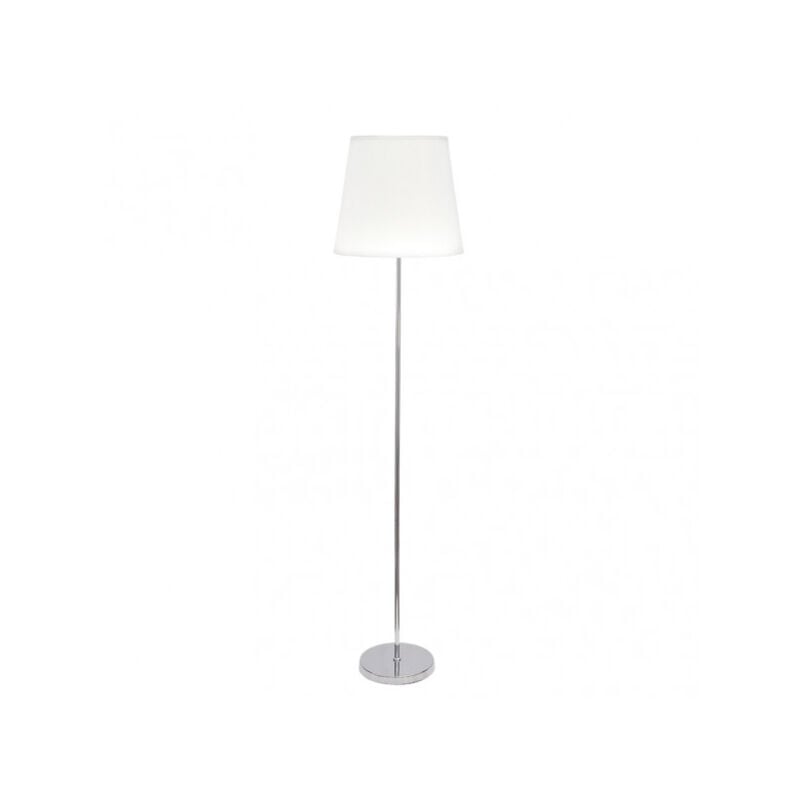 foto del prodotto lampada de lampada da terra maldivas soggiorno 1xe27 cromo bianco 40d de fabrilamp