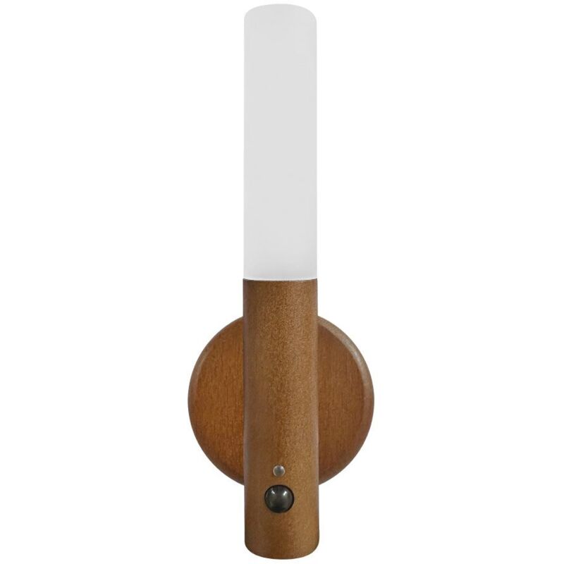 foto del prodotto lampada de wall edm 32158 brown 1 w 60 lm sensore ricaricabile de motion (3000 k) - marca: edm prodotto - ean: 8425998321586