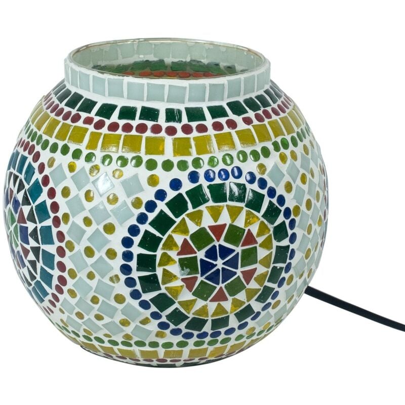 foto del prodotto lampada desktop per mobili lampade a lampada rotonda 19x19x18cm 22833 signes grimalt