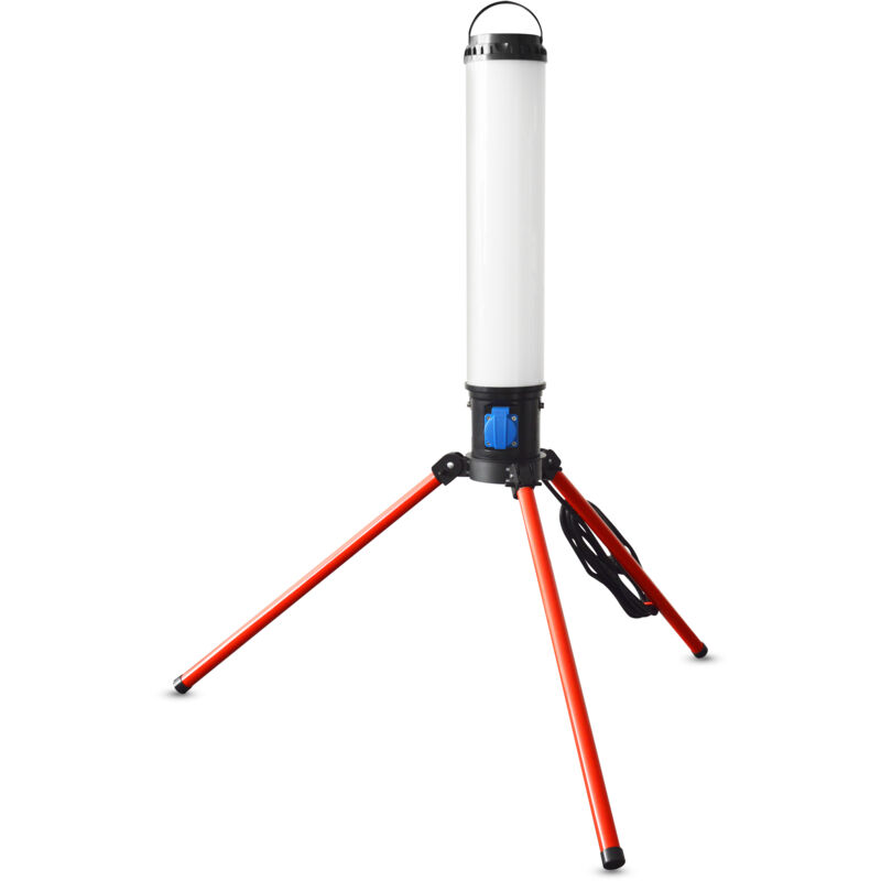 foto del prodotto lampada di cantiere a led a 360 100w su treppiede i watts