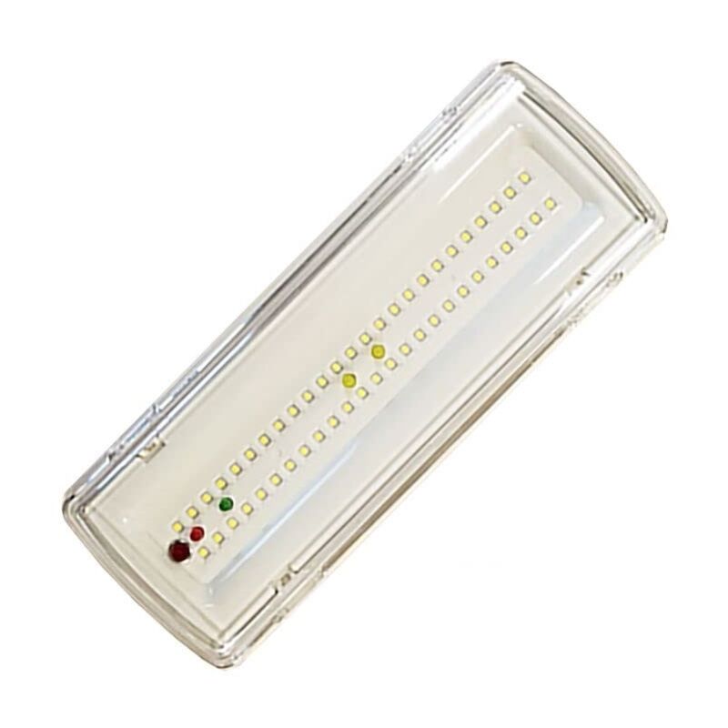 foto del prodotto lampada di emergenza con 50 led completa di incasso e batteria luce bianca 4w tempo di saldi
