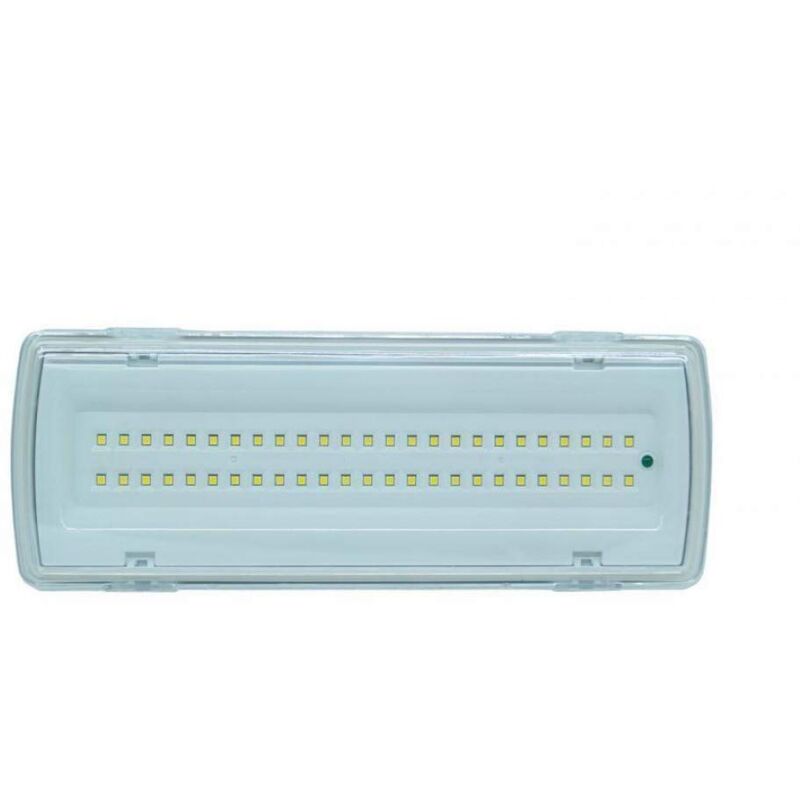 foto del prodotto lampada di emergenza con 50 led completa di incasso e batteria luce bianca 4w tempo di saldi