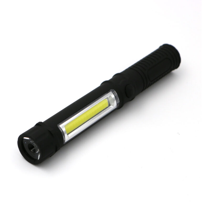 foto del prodotto lampada di ispezione a led da 3 w con clip e magnete, torcia cob da 400 lumen per riparazioni auto, garage, pesca, emergenze. luce rossa