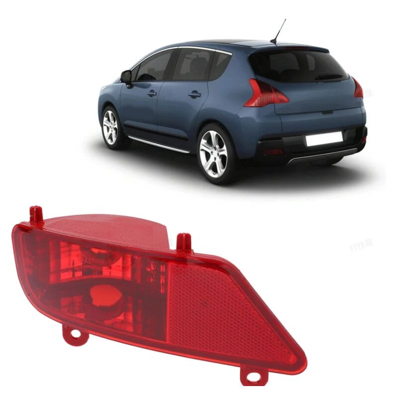foto del prodotto lampada di ricambio per fendinebbia posteriore per auto, accessori per auto compatibili con peugeot 3008 5008 2009 2016 sinistra 