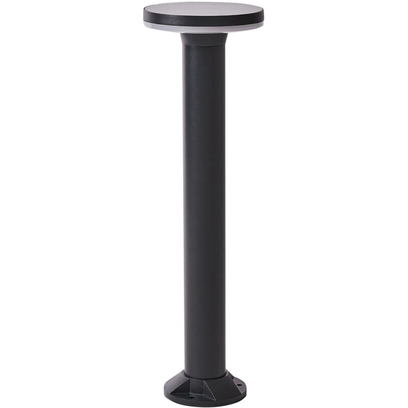 foto del prodotto lampada dissuasore da giardino a led per sentieri 60 cm in alluminio nero tarkio