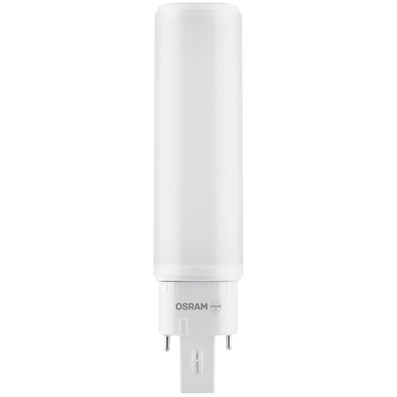 foto del prodotto lampada dulux d e 13 led per base g24q 1, 6 watt, 600 lumen, bianco caldo 3000k , ruotabile, sostituzione della tradizionale lampada dulux 13w