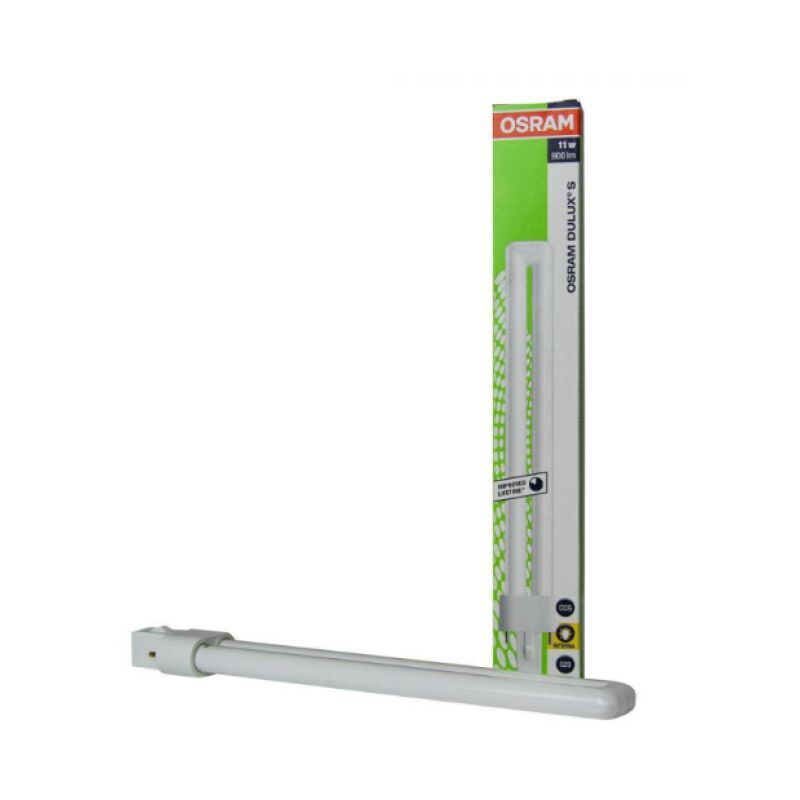 foto del prodotto lampada dulux s 11w 827 g23 fs1 ds11827 osram