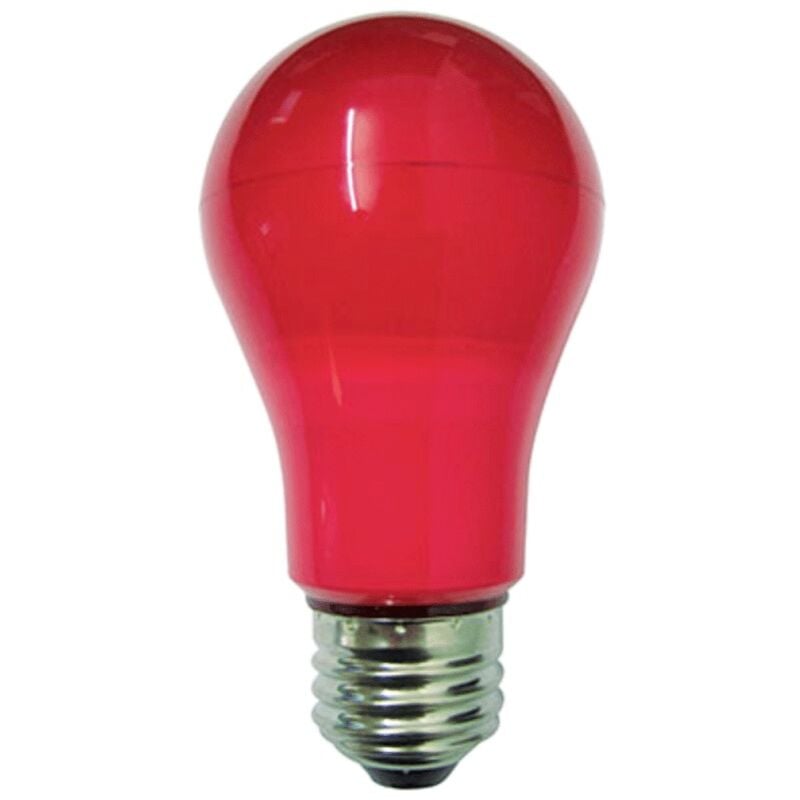 foto del prodotto lampada duralamp led 6w goccia colore rossa e27 la55r
