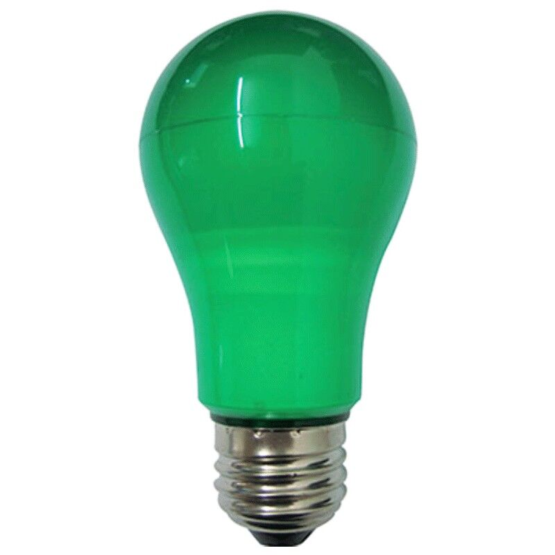 foto del prodotto lampada duralamp led 6w goccia colore verde e27 la55g
