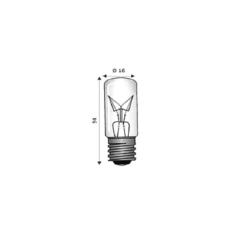 foto del prodotto lampada e14 16 54 24v 10w wim4102150 indicatore pannello strumenti