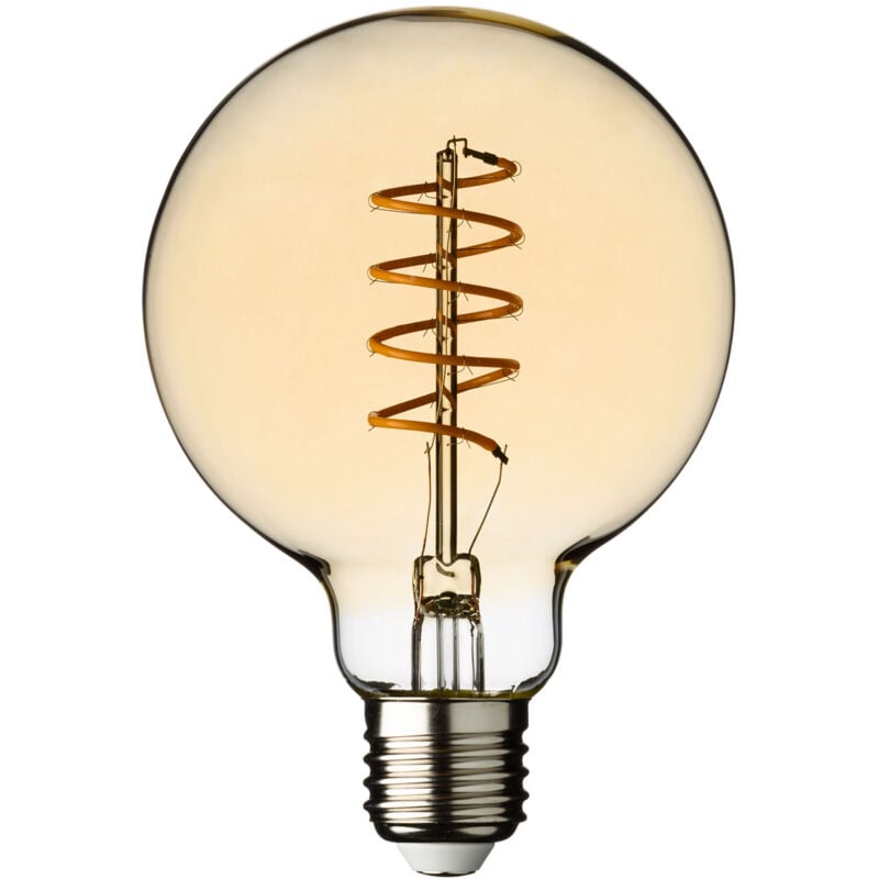 foto del prodotto lampada e27 g95 4w 230v 2200 k golden