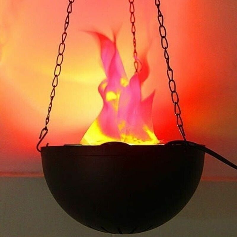foto del prodotto lampada effetto fiamma fuoco ventilata sospensione decorare casa giardino negozi