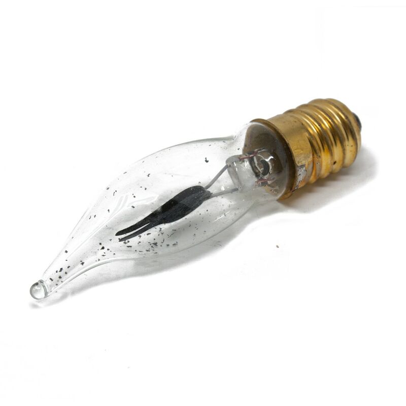 foto del prodotto lampada effetto fuoco e14 1,5w 220v per presepe 86841