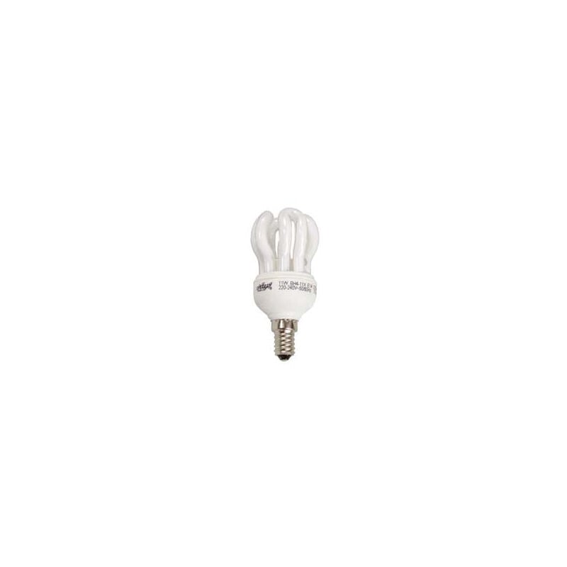 foto del prodotto lampada elettronica compatta e14 11w e14 2700 k calda