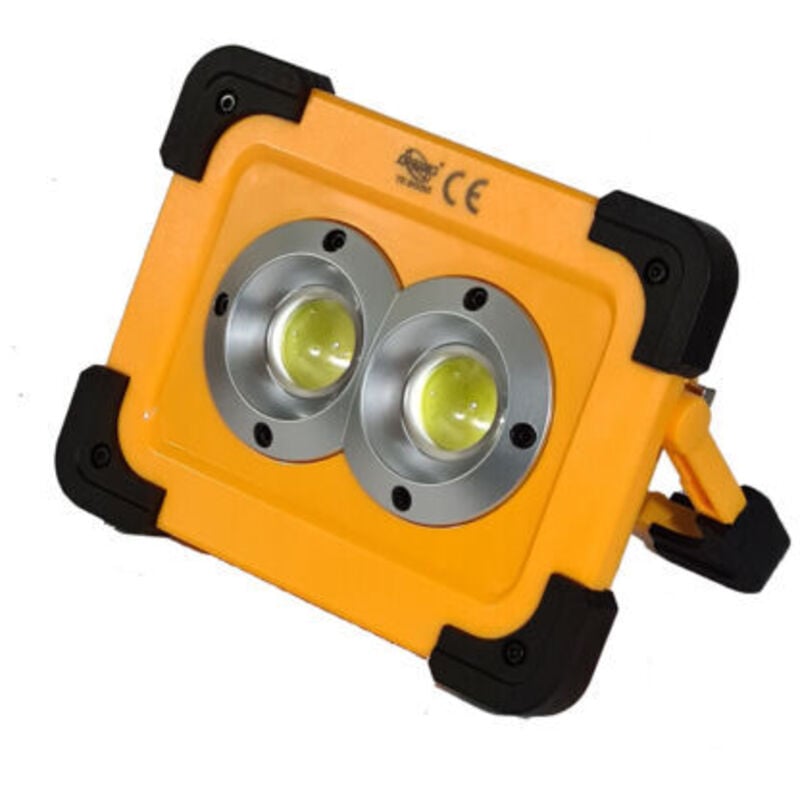 foto del prodotto lampada emergenza 32 led cob ricaricabile lavoro portatile energia solare b0265