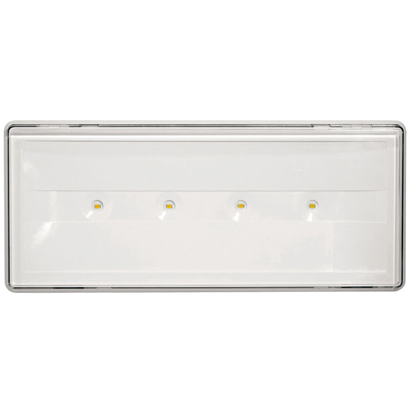 foto del prodotto lampada emergenza led a parete beghelli 19500 ip 40 stile 11w se sa 1 2h
