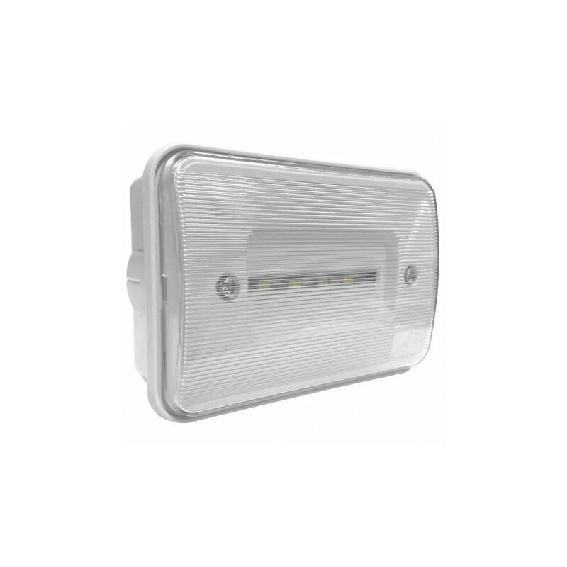 foto del prodotto lampada emergenza mini a led installazione a parete o incasso in scatola 503