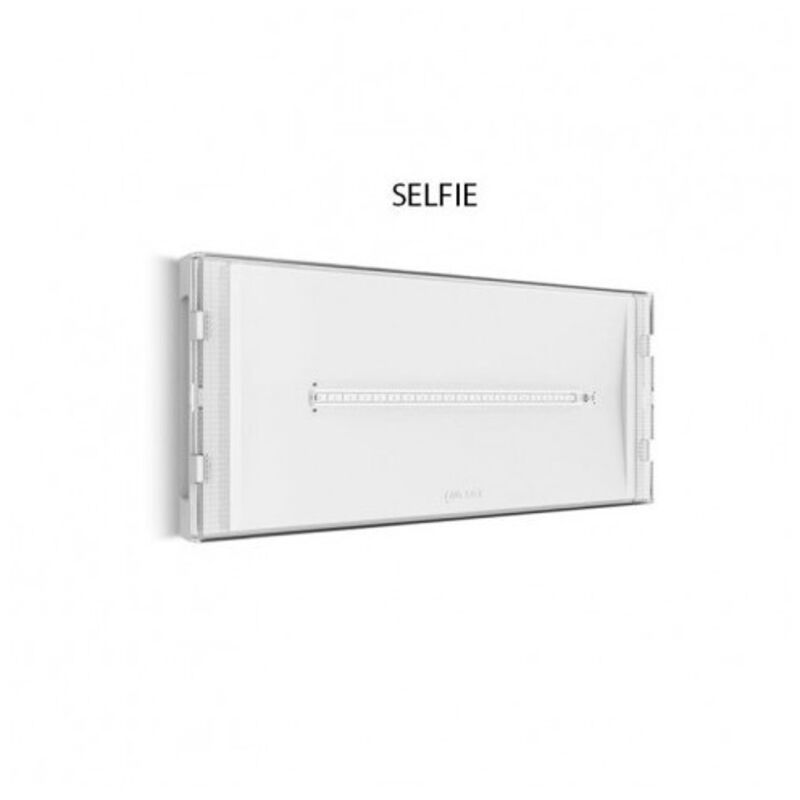 foto del prodotto lampada emergenza parete selfie 18w 2h se ip42 rest mode linergy cod. si1202