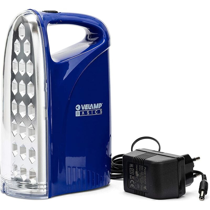 foto del prodotto lampada emergenza portatile ricaricabile led 250 lumens ip20 iron light