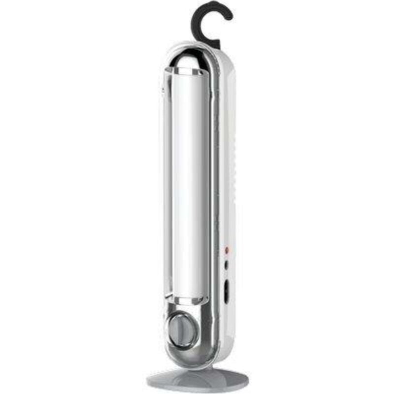 foto del prodotto lampada emergenza vega 9 luce quadra ricaricabile lumen 250 cm 5 h.cm 25
