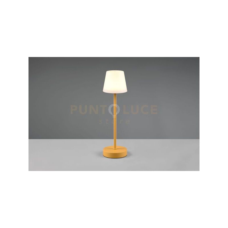 foto del prodotto lampada esterno martinez ricaricabile gialla r54086183