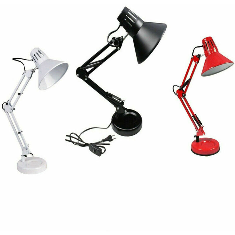 foto del prodotto lampada estetista snodabile orientabile e27 base scrivania tavolo td-101