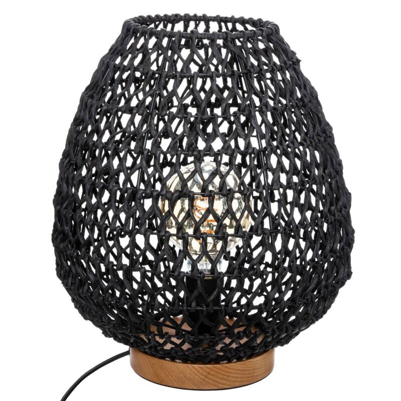 foto del prodotto lampada etel nera h36cm atmosphera cr ateur d int rieur