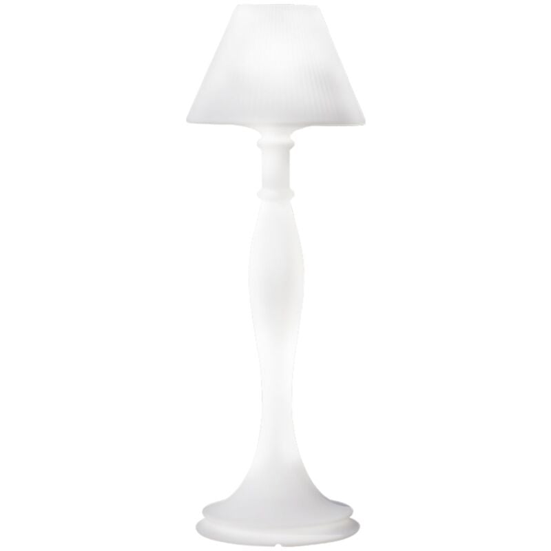 foto del prodotto lampada eva luminosa per interno ed esterno made in italy da h 180 cm luce bianca